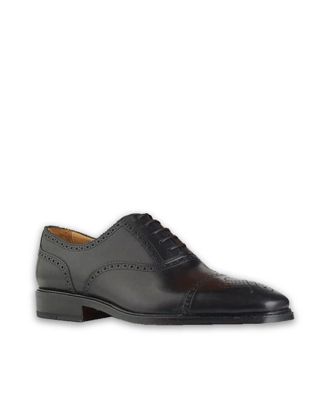 Mariano Shoes Black Lisboa Oxford for men