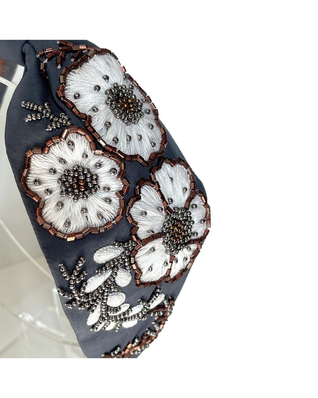 VETKA Brown Headband Moonlit Blossom