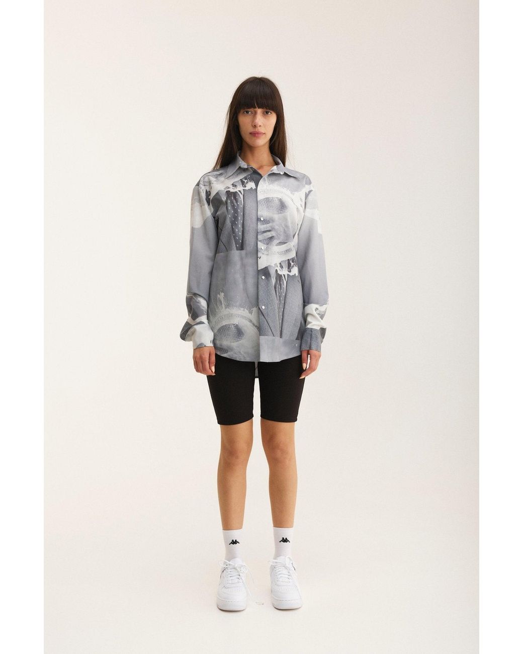 mysimplicated Metallic Long Sleeve Shirt