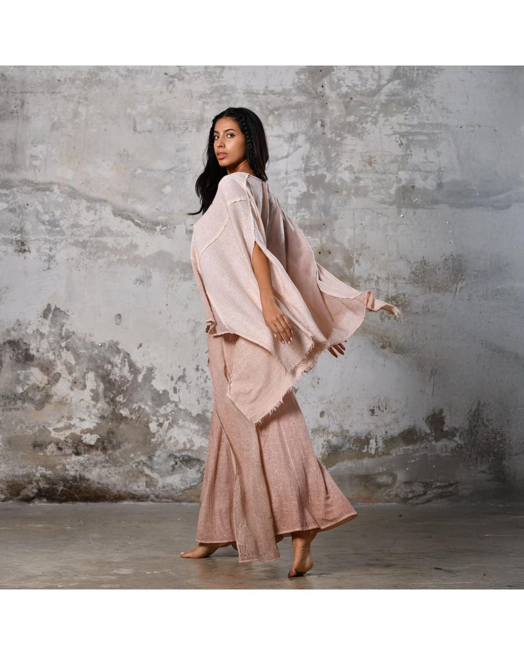 Zhenabia Pink Leila Top