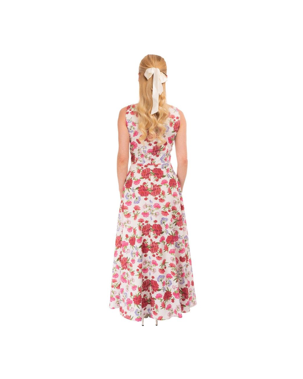 Sofia Tsereteli Red Blooming Belle Gown
