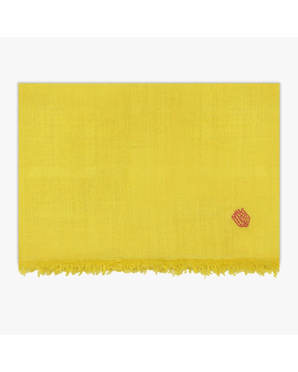 Pink Maharani Incredible Colors Lemon Stole in Yellow | Lyst UK