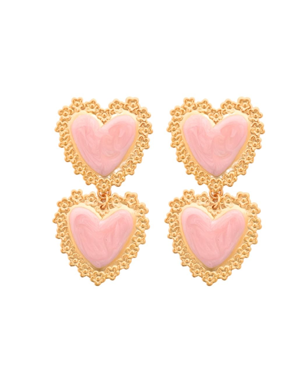 The Pink Reef Pink Double Valentine Heart