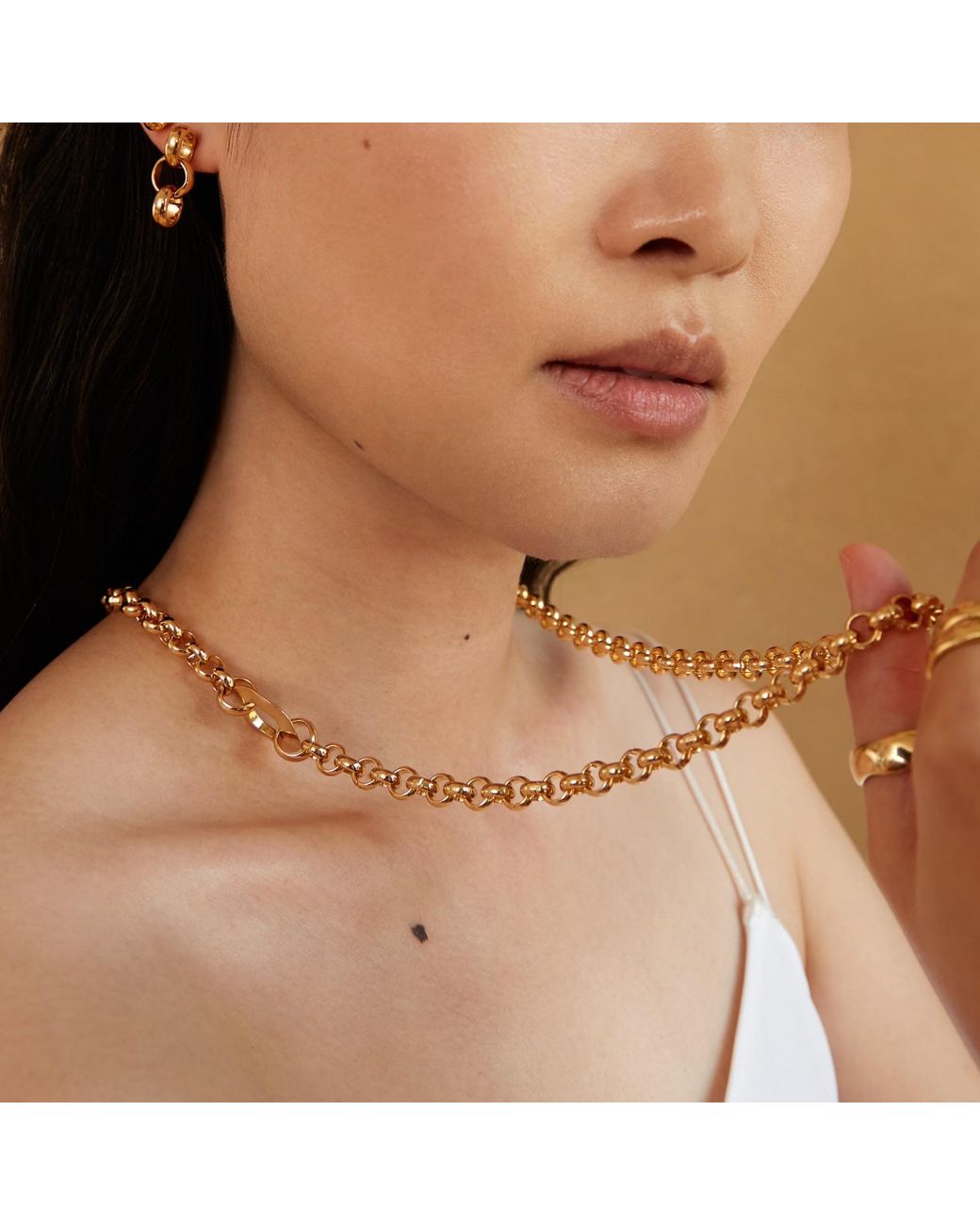 Biko Jewellery Metallic Axel Convertible Lariat