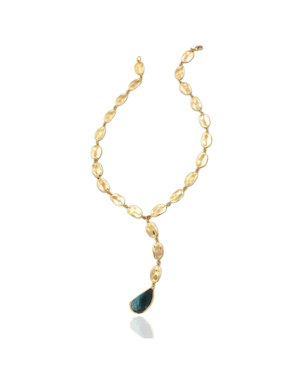 Rare Matters Jewelry Metallic Golden Drift Necklace