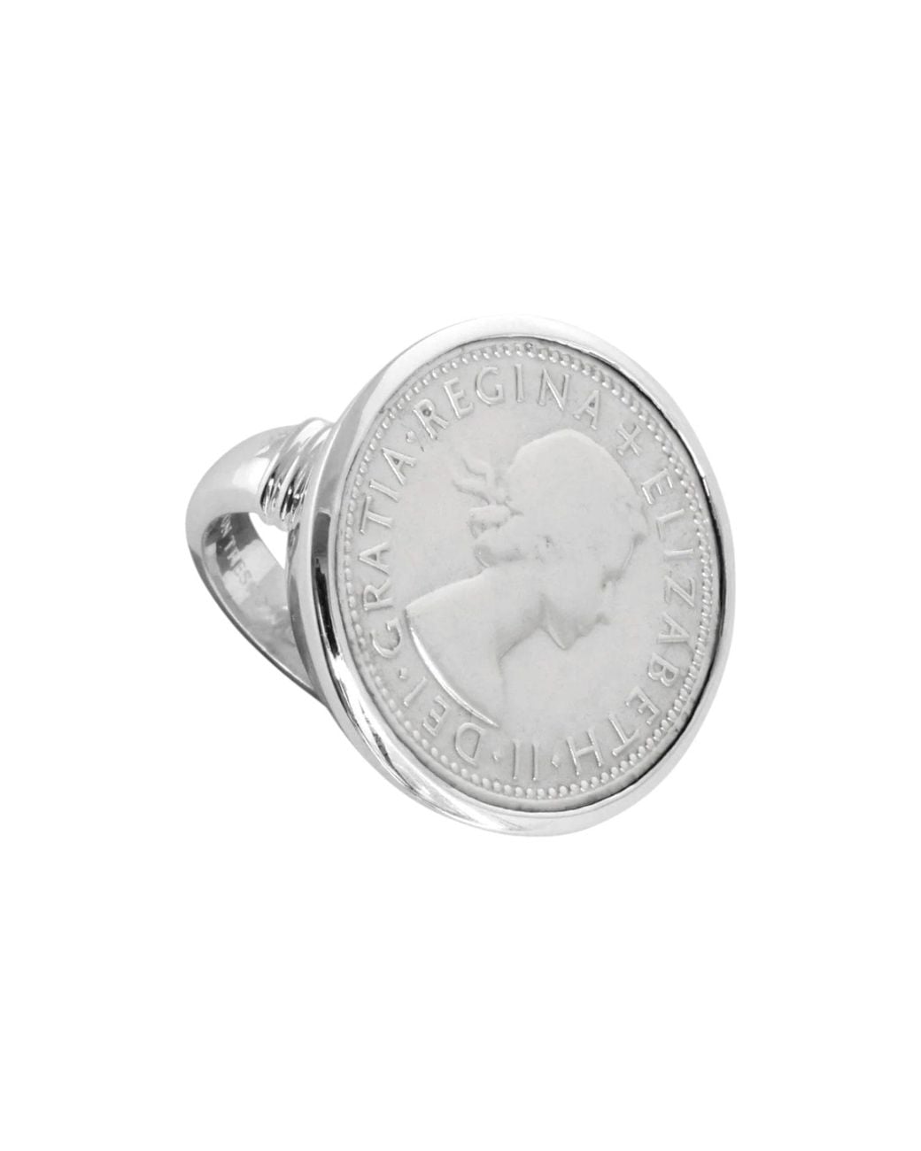 Von Treskow Gray Shilling Coin Ring