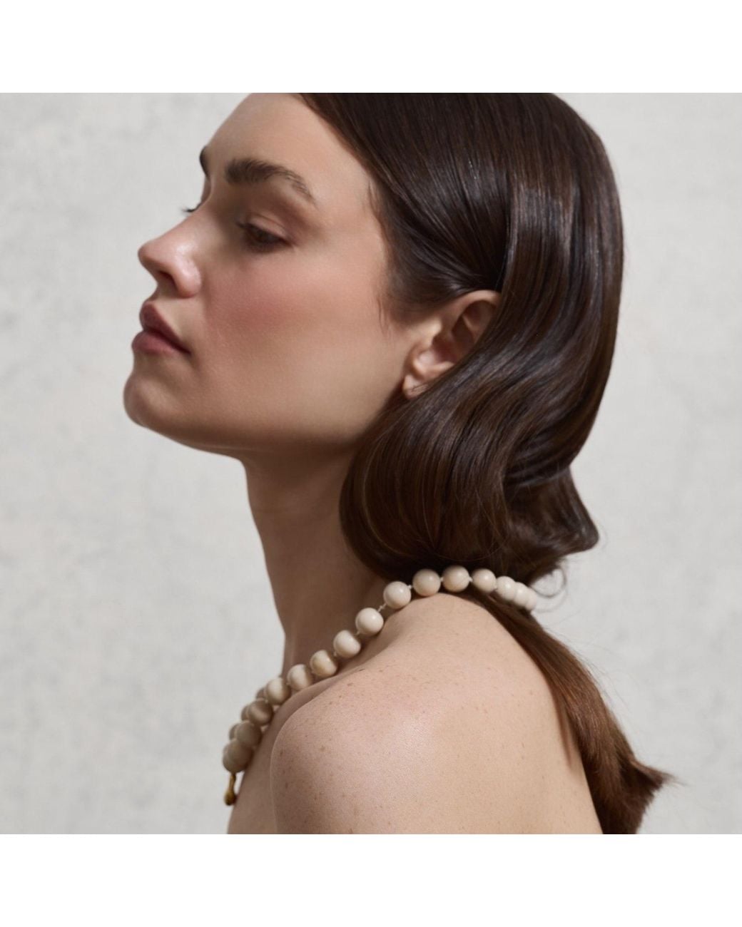A Weathered Penny Metallic Neutrals Sanna Necklace