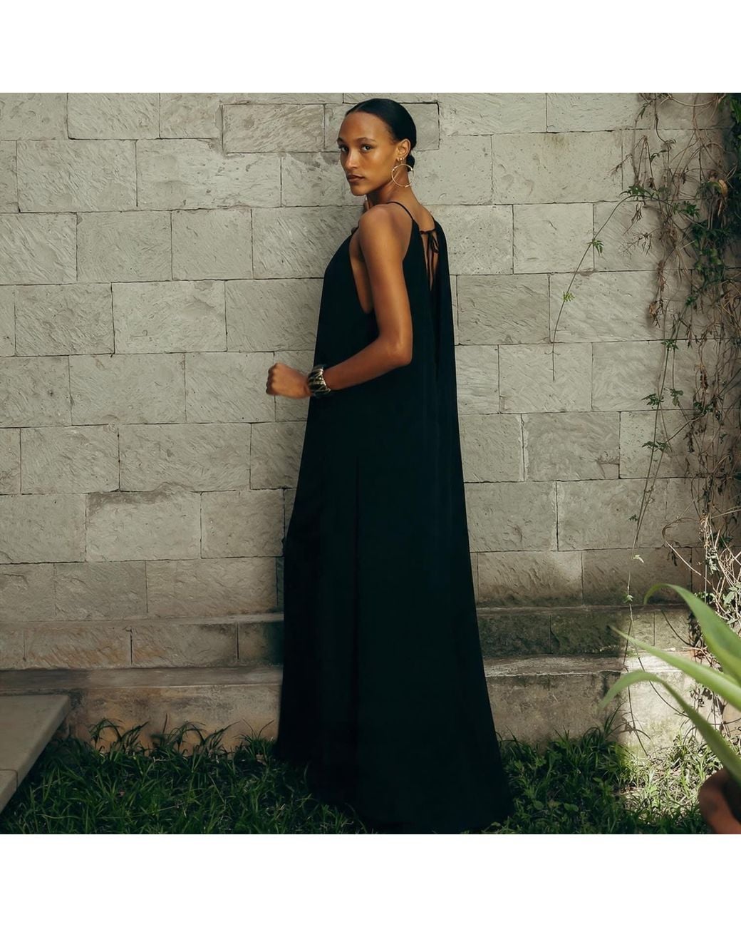 Kipépéo Black Samantha Dress
