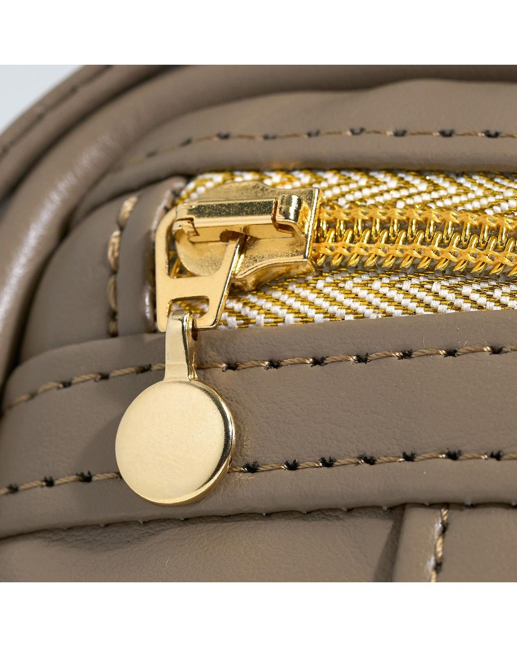 Milla Von Cosy Metallic Crossbody Bag Vibe Latte Macciato