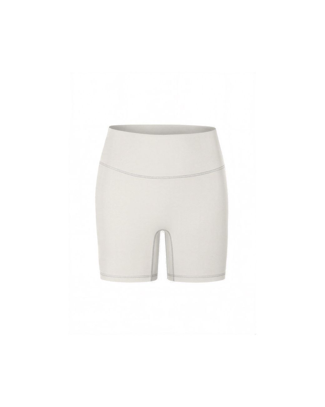 Second Skin Solution White Second Skin Studio Biker Shorts Ivory