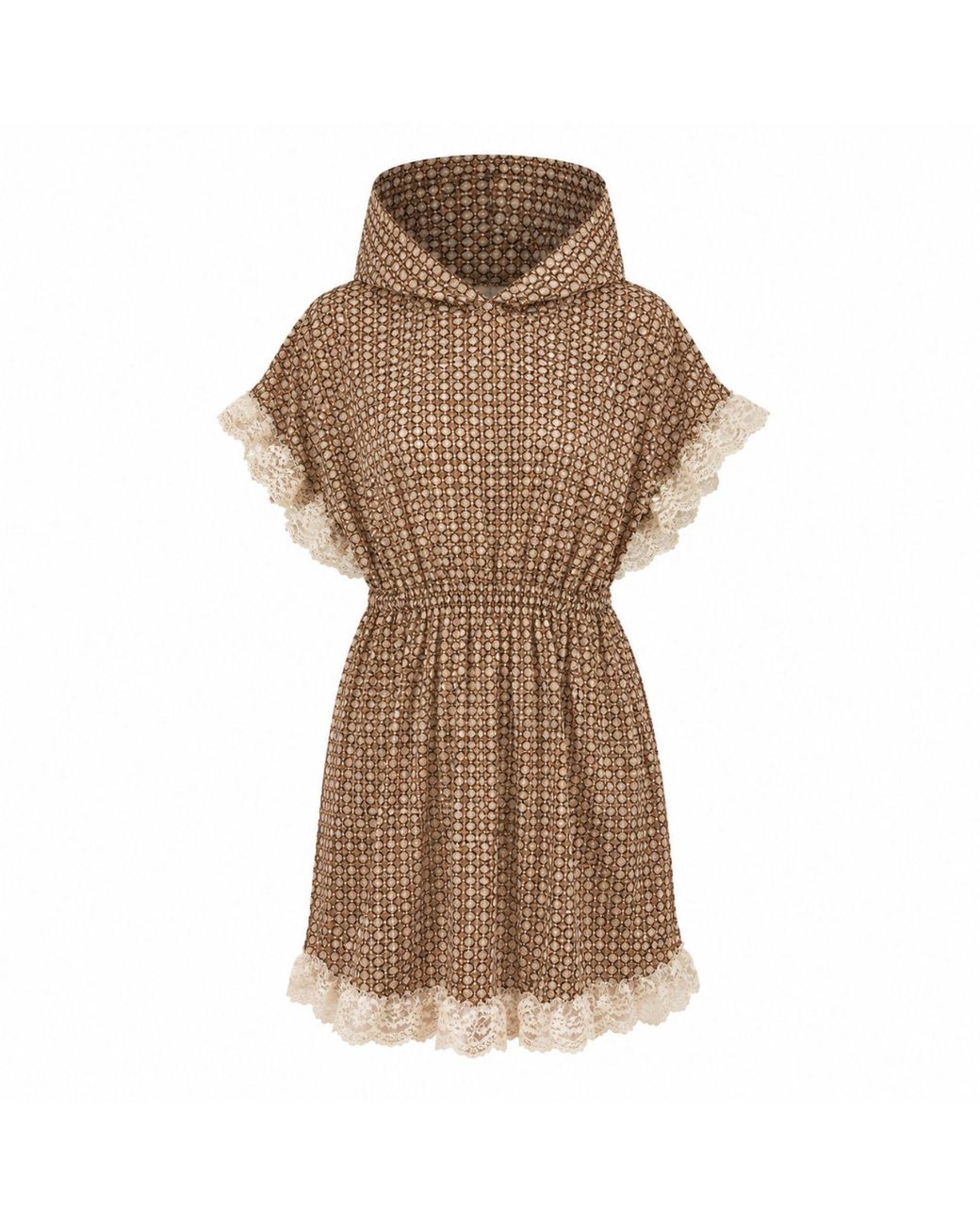 Miro Misljen Brown The Éclipse Dress
