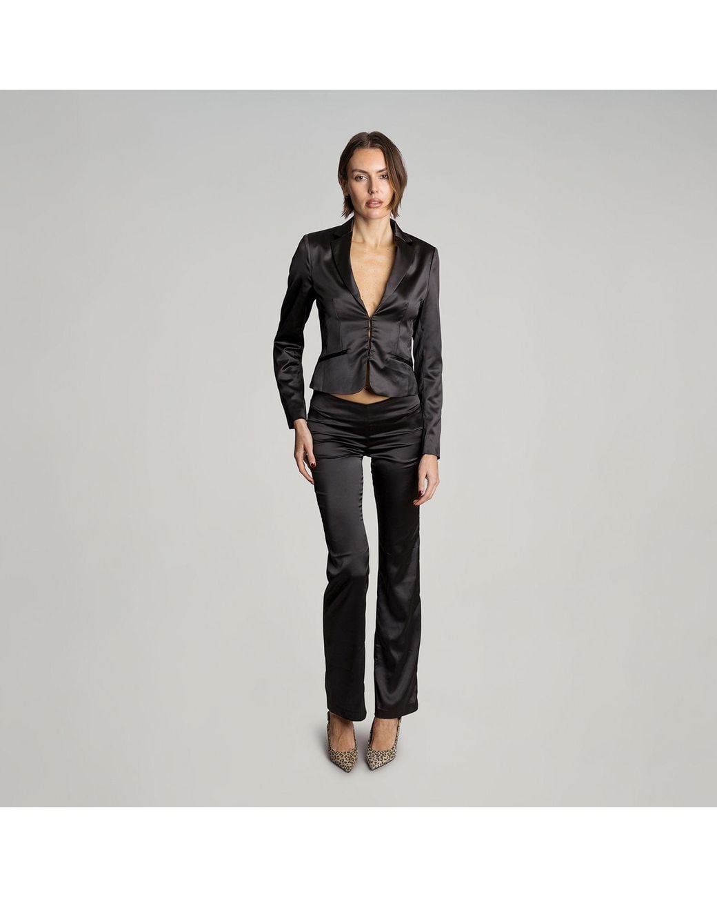 Love and Nostalgia Black Mini Cigar Blazer