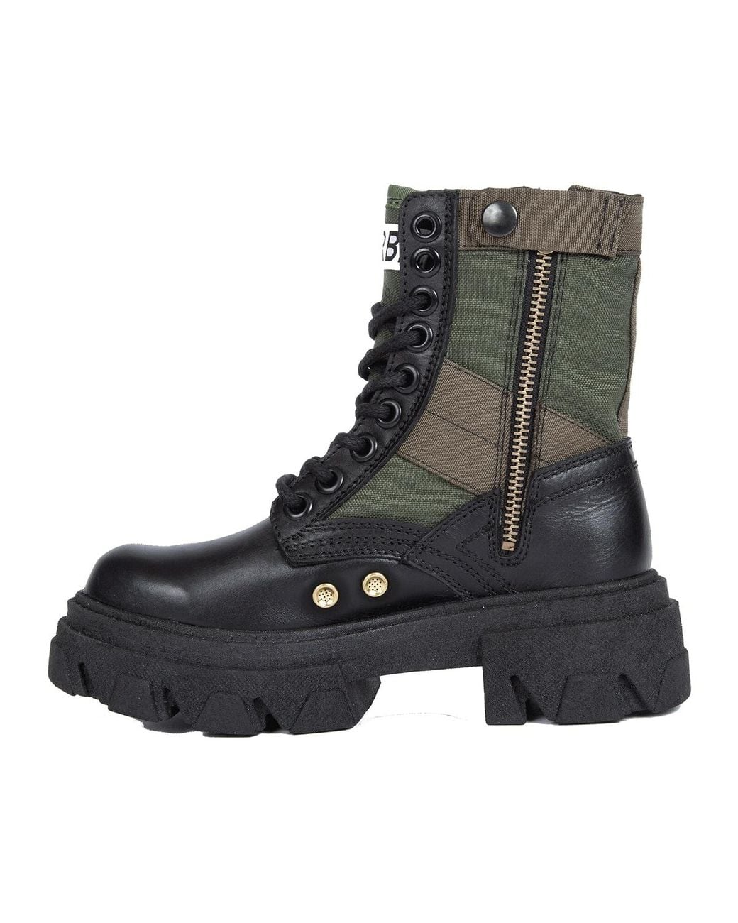 Urbnkicks Green Jungle Ankle Boots