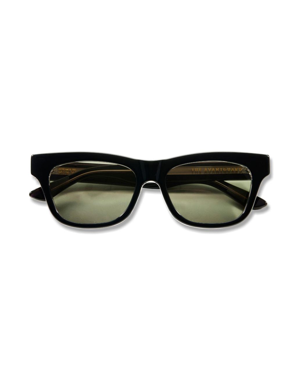 The Avantguard Green Wallflower Midnight Gloss Wayfarer Sunglasses