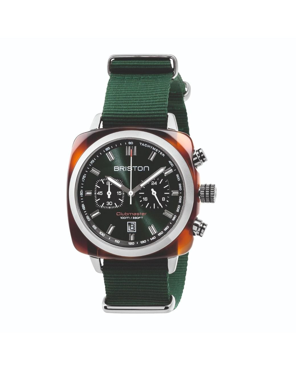 Briston Green Clubmaster Sport Chrono for men
