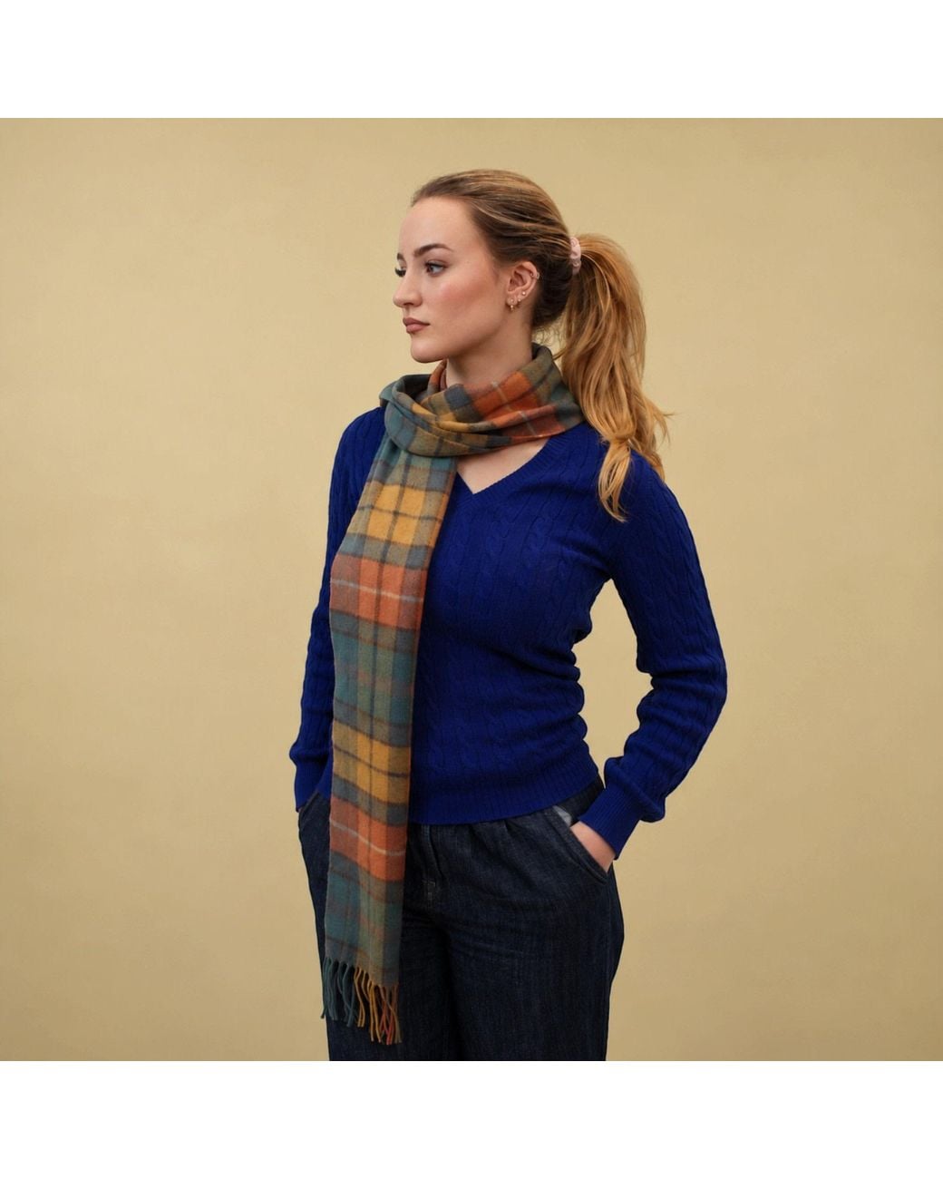 Loom & Cove Multicolor Neutrals Antique Buchanan