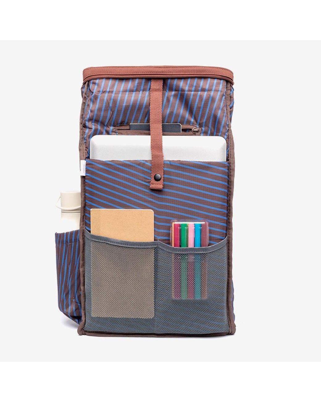 Lefrik Pink Roll Mini Backpack Bronze for men
