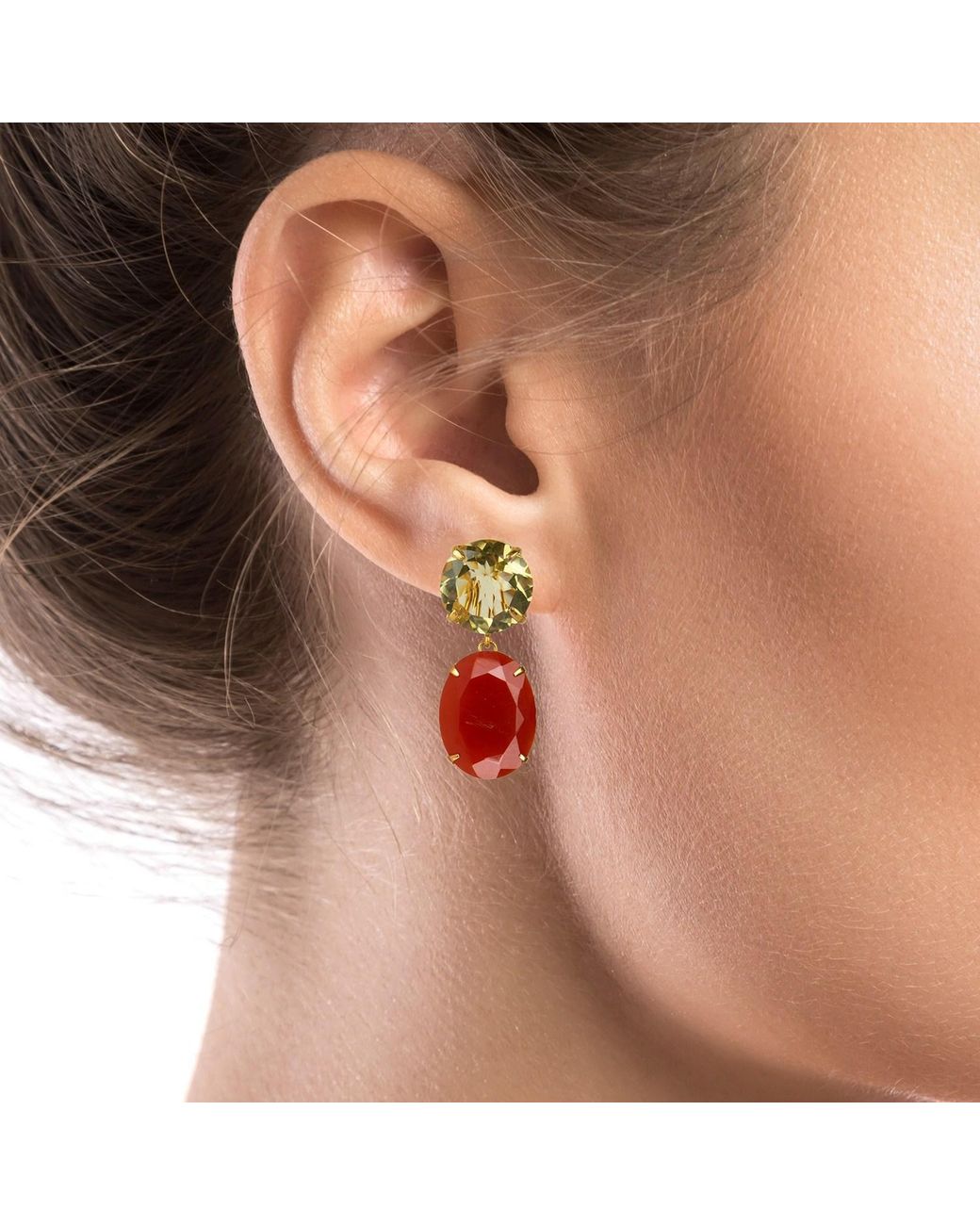 Bounkit Metallic Vanessa Earrings