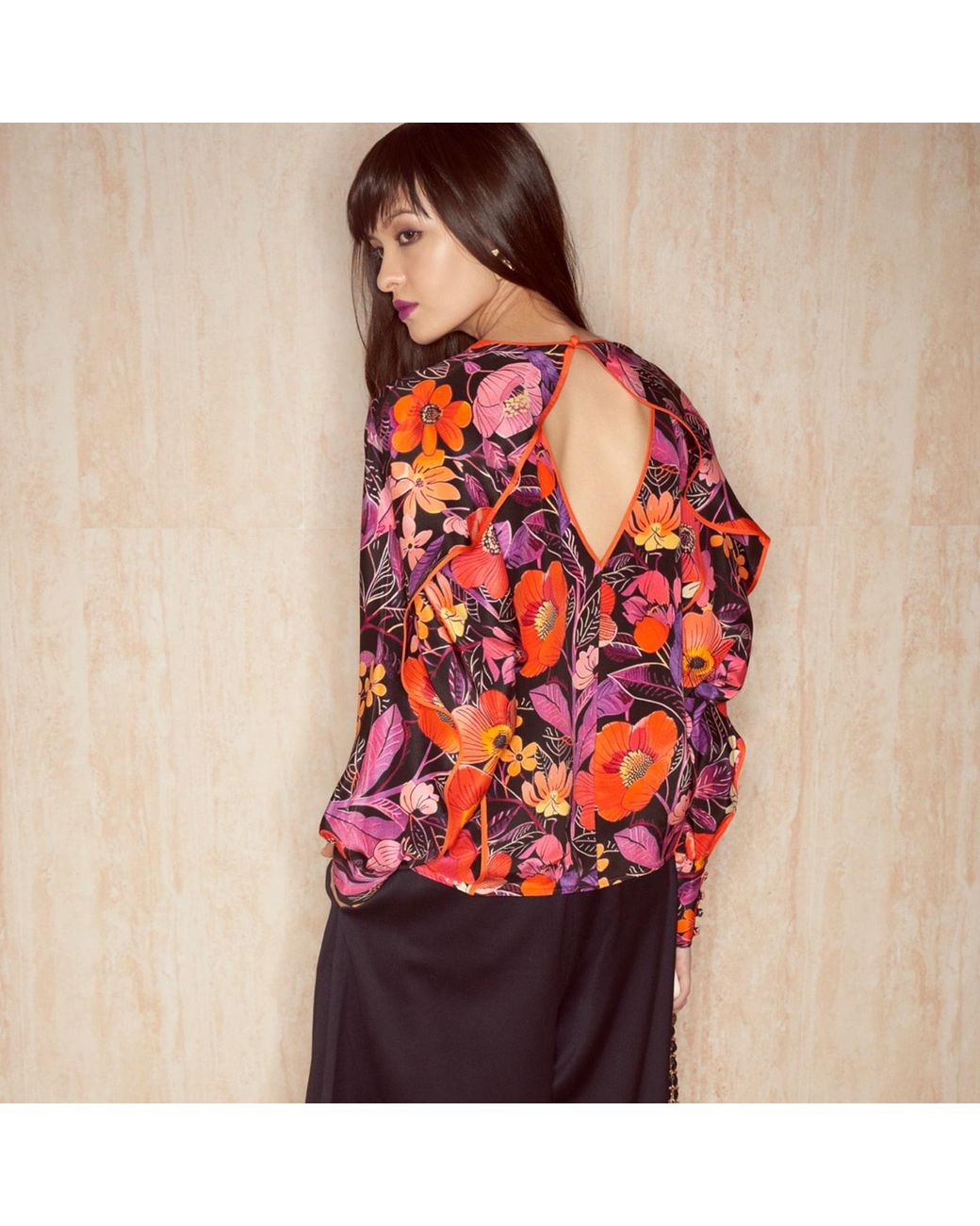 Emma Wallace Red Sway Top