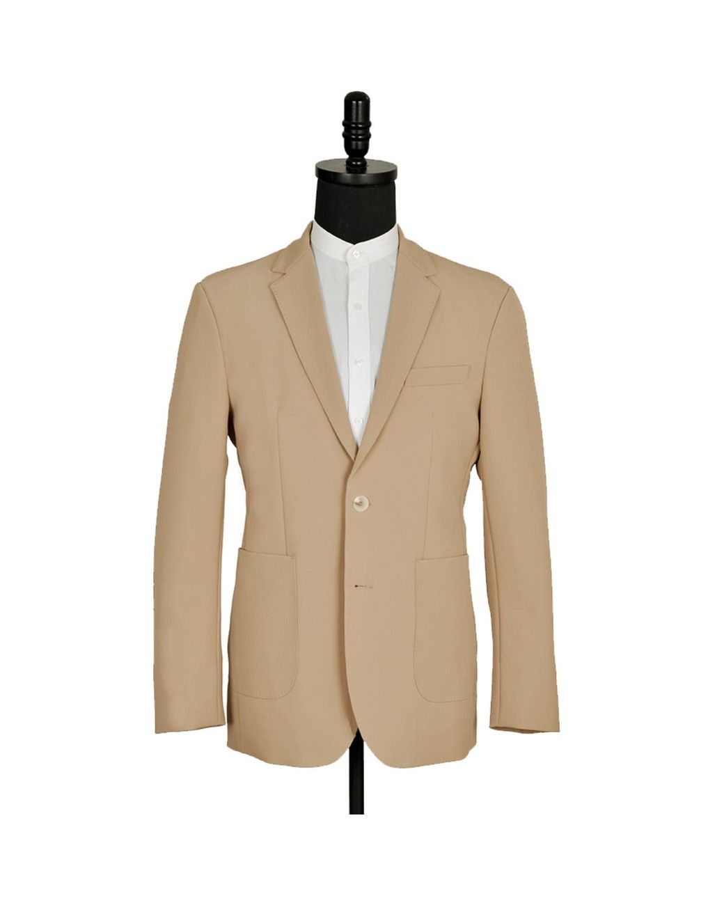 DAVID WEJ Natural Neutrals Ashford Relaxed Single Breasted Blazer for men