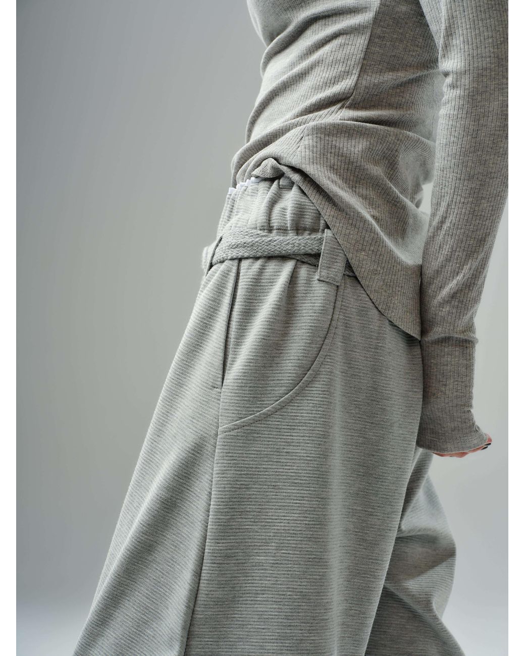 Clothes by Locker Room Gray Oversized Three-Piece Set