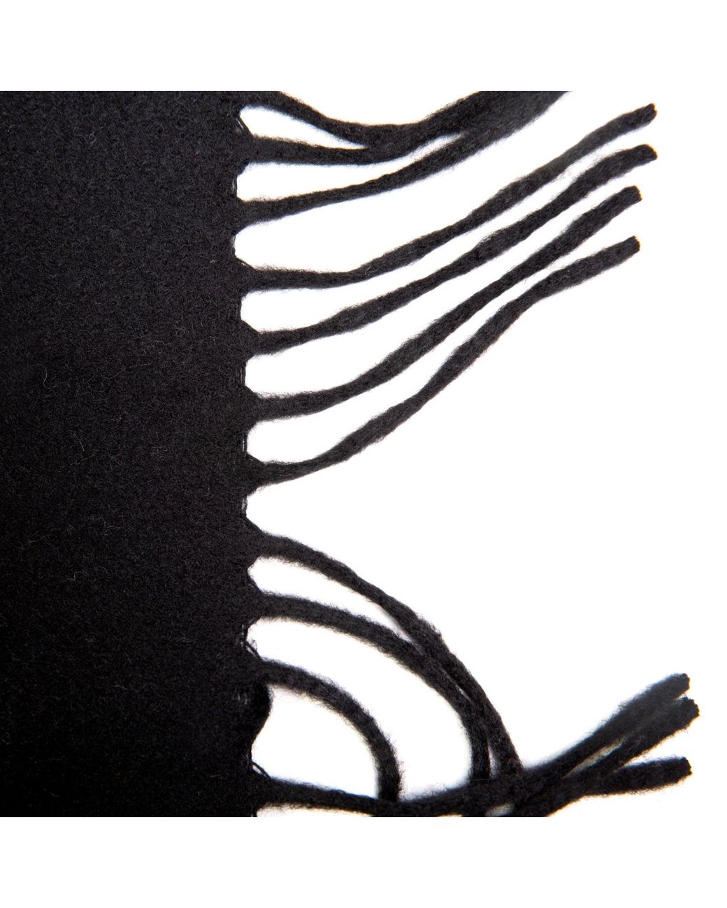 Kinalba Black Oban Cashmere Scarf for men