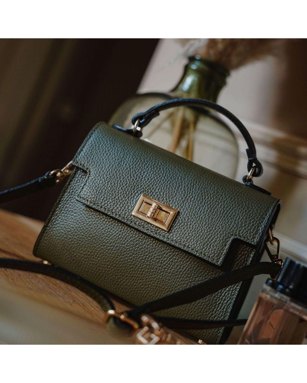 Betsy & Floss Natural Neutrals Forli Top Handle Handbag