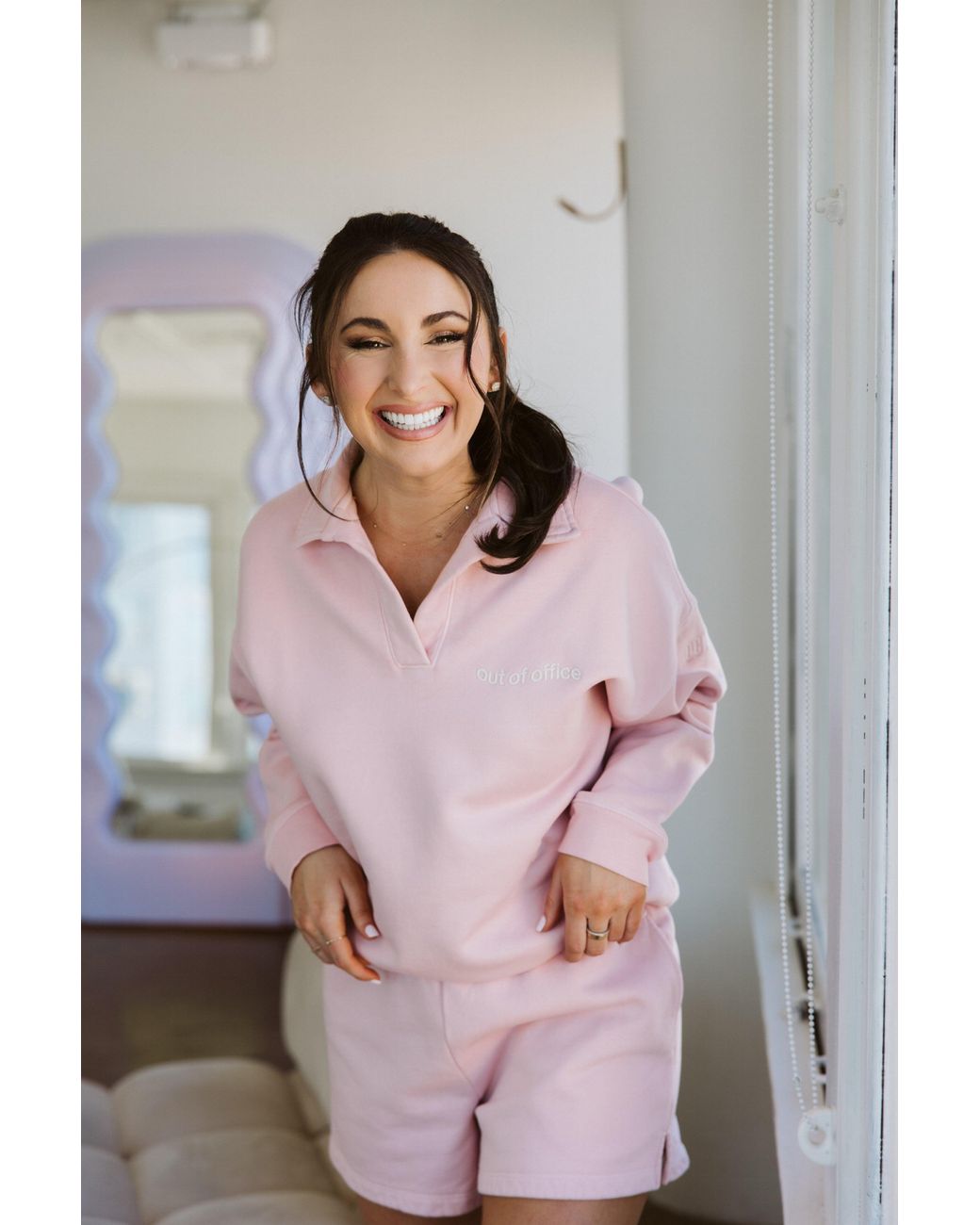 Ocio Leisurewear Pink Everywhere Short