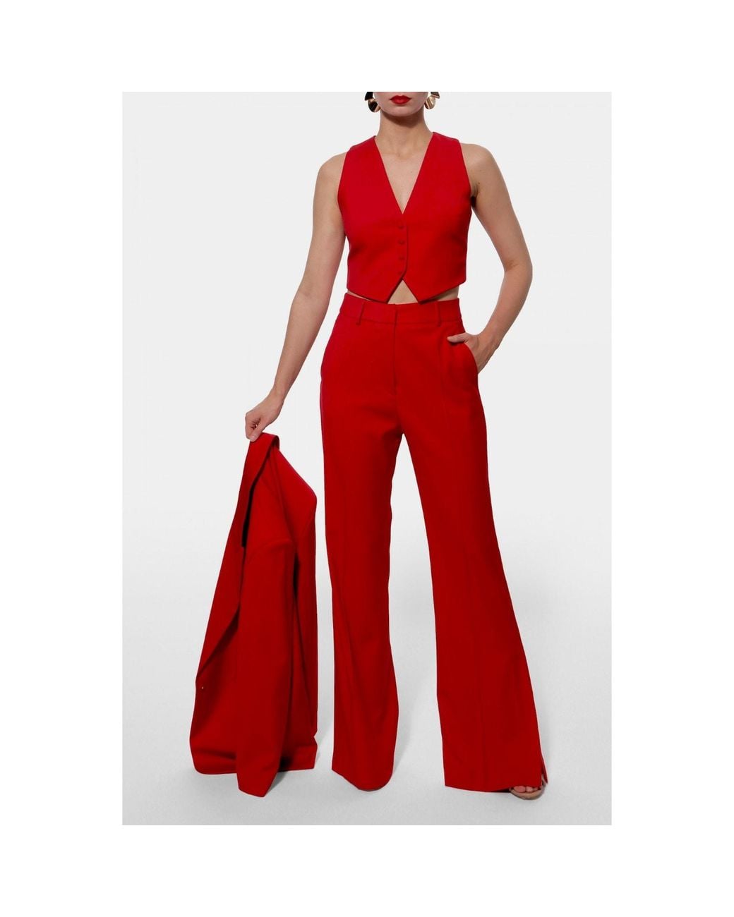 AGGI by HALEWSKI Camilla Flared Trousers