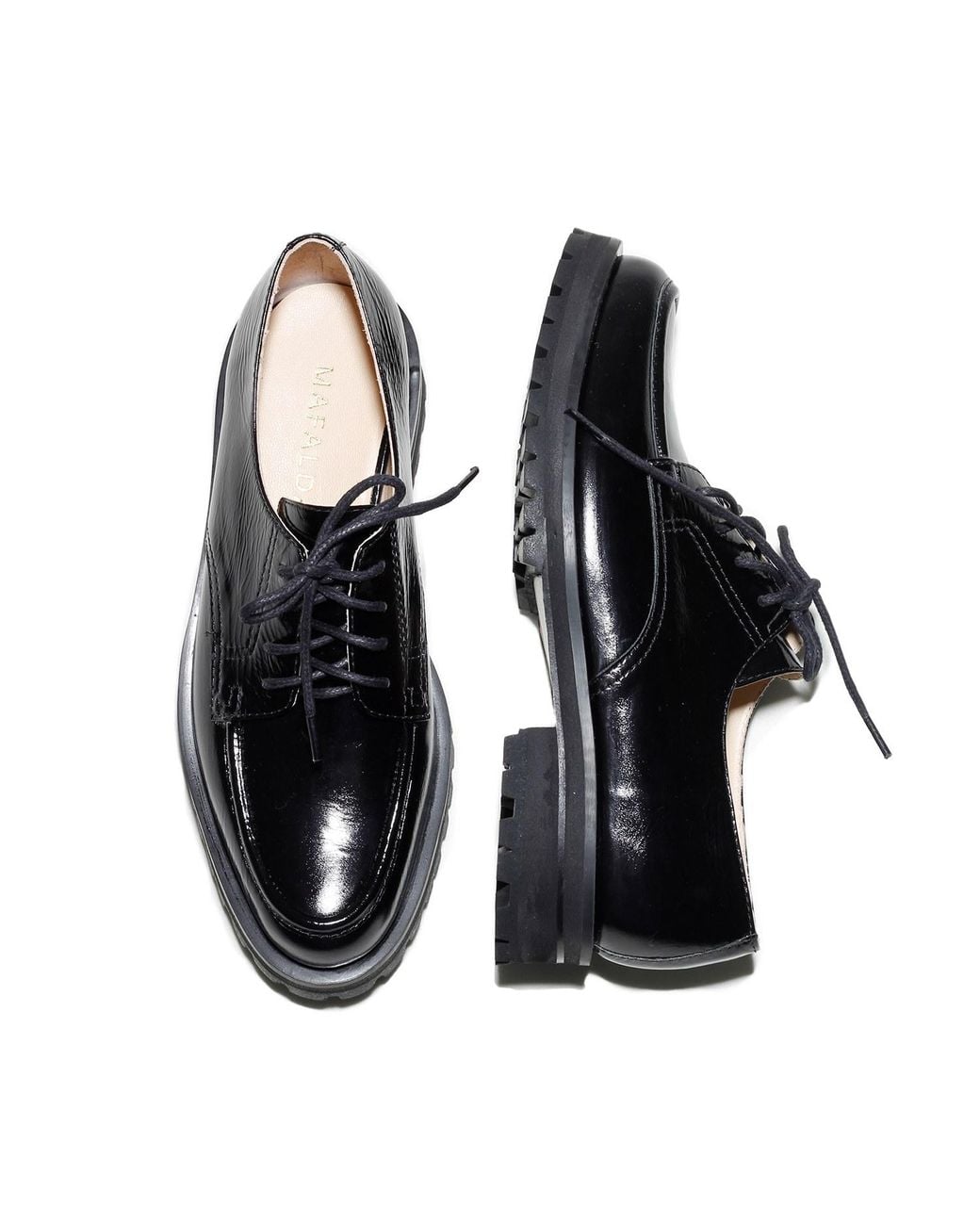 Mafalda Black Catarina Patent Loafer