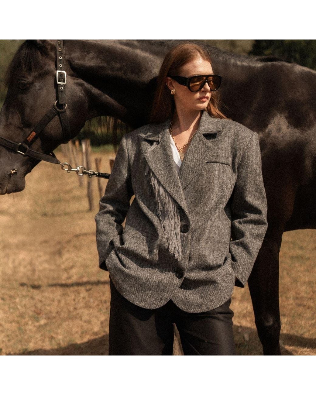 Thisisu Collection Gray Liza Jacket