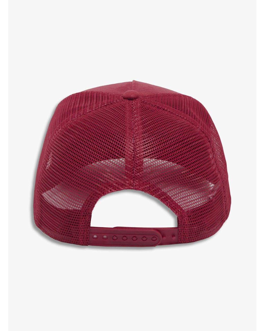 Bdxy Studio Red The Gaffer Trucker Cap for men