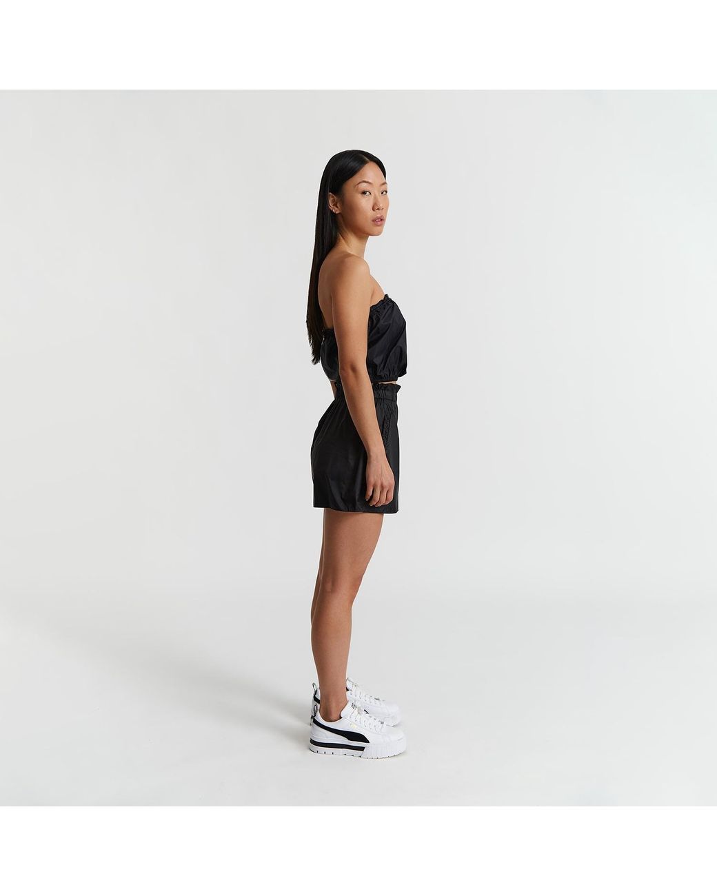 Audrey Vallens Black Spades Athleisure Top