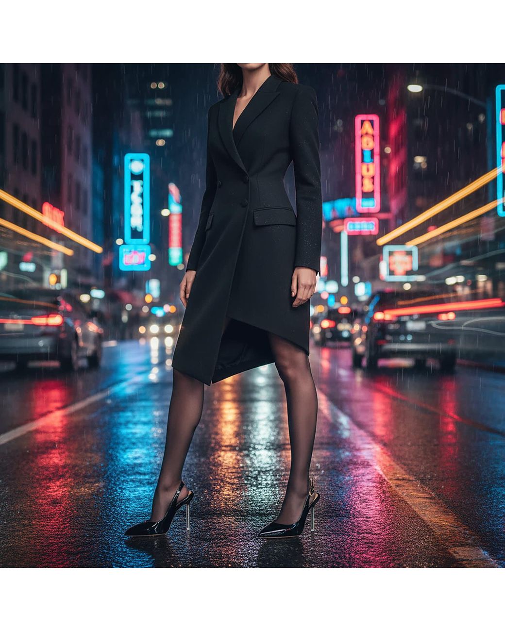 Beautiisoles by Robyn Shreiber Made in Italy Black Marjorie Patent Leather Sexy Pump Comfortable Work Valentine Date Sexy Slingback