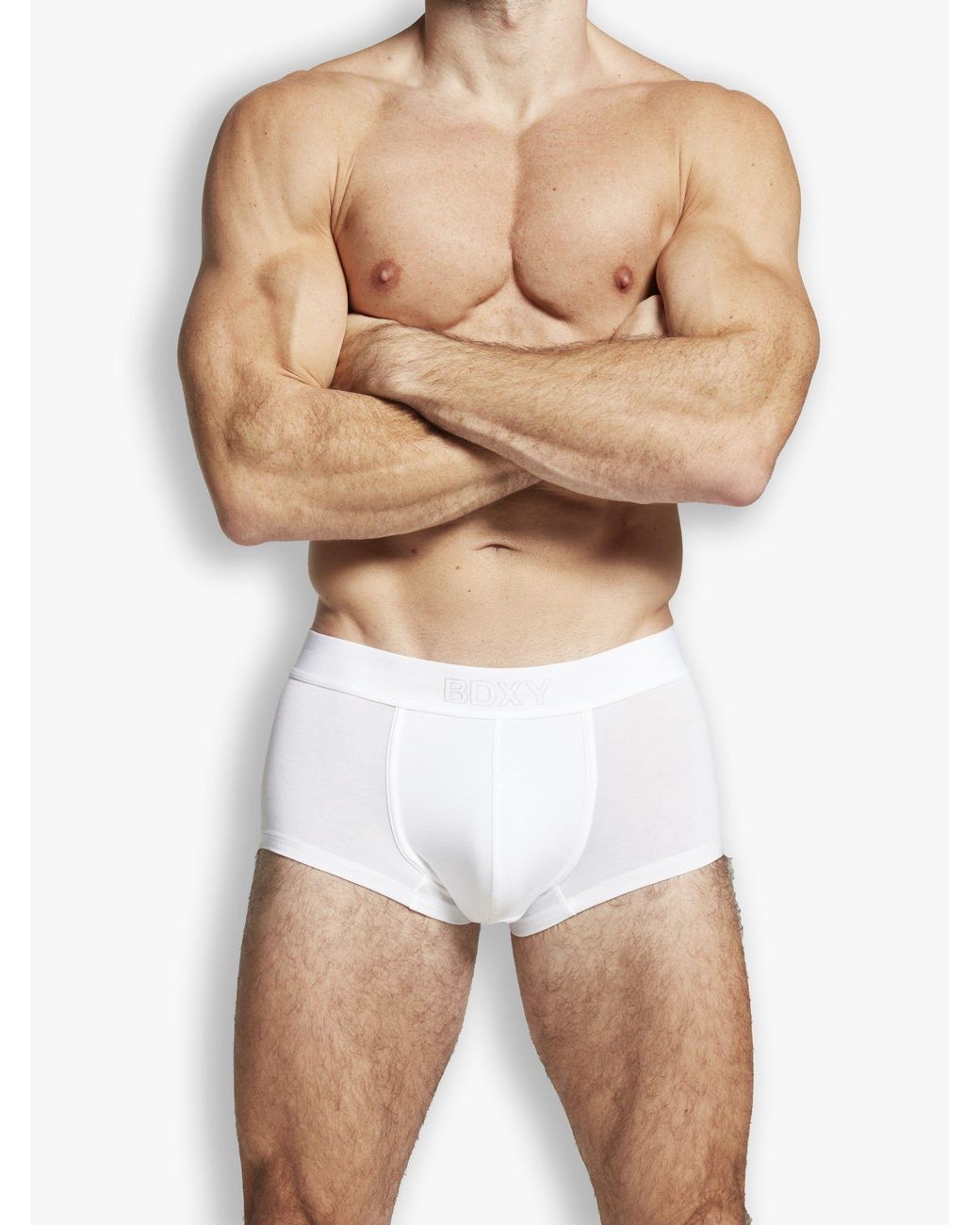 Bdxy Studio White The Boom Underwear Boxer for men