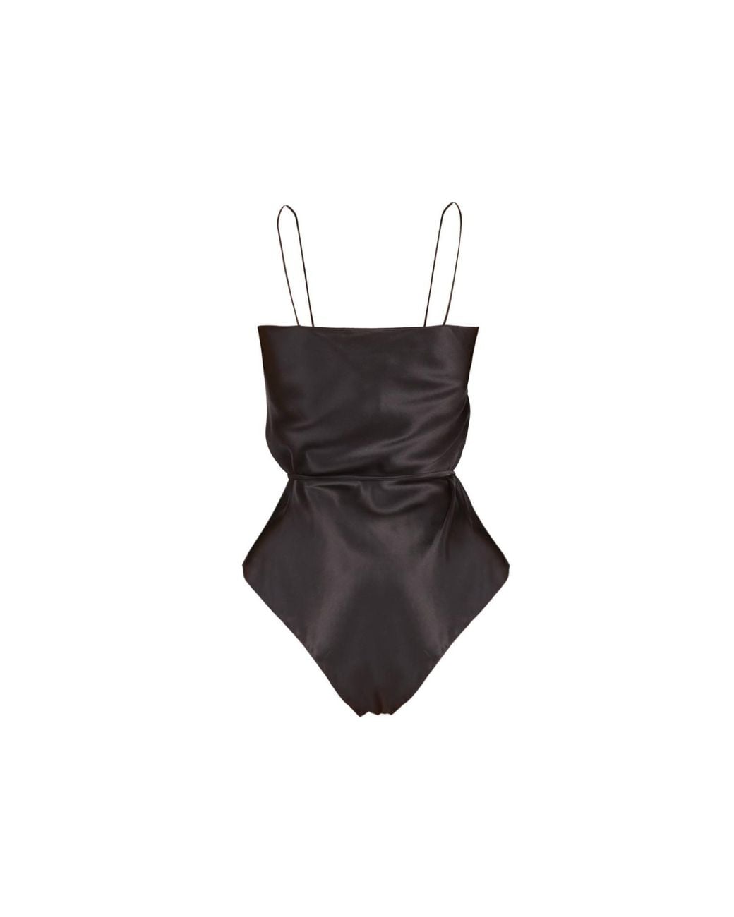 Maguy De Chadirac Black Classic Silk Teddy