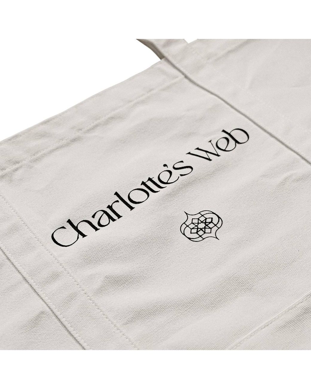 Charlotte's Web Jewellery White Neutrals Charlotte's Web Canvas Tote Bag