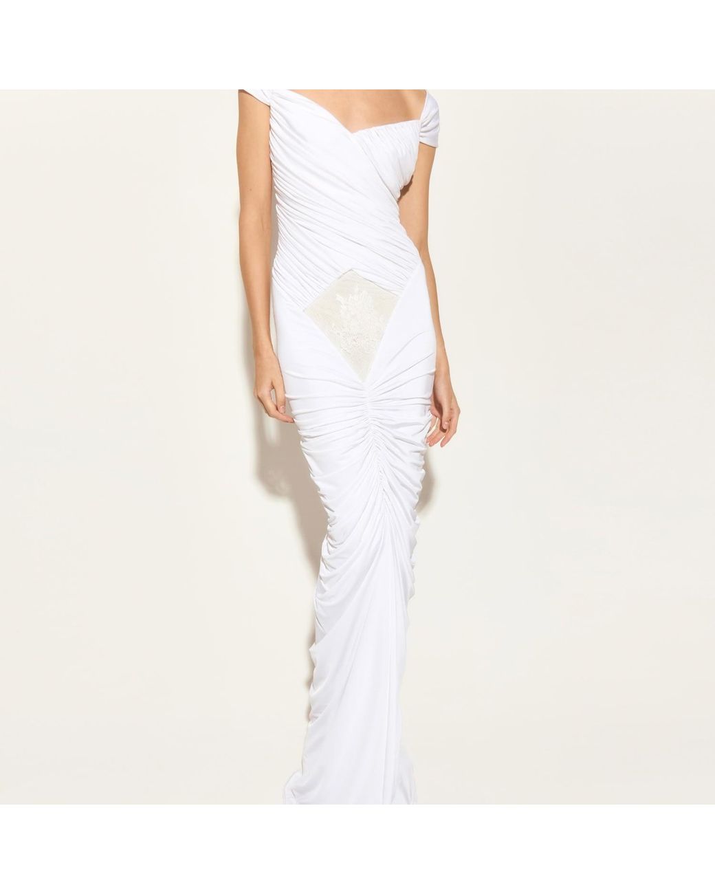 Herfetch White Maxi Athene Dress