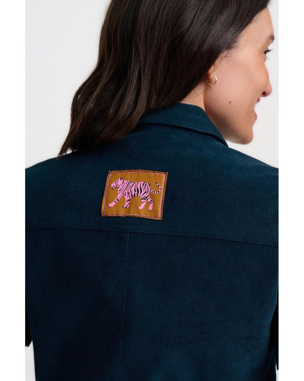 Sugarhill Blue Billy Cord Boilersuit