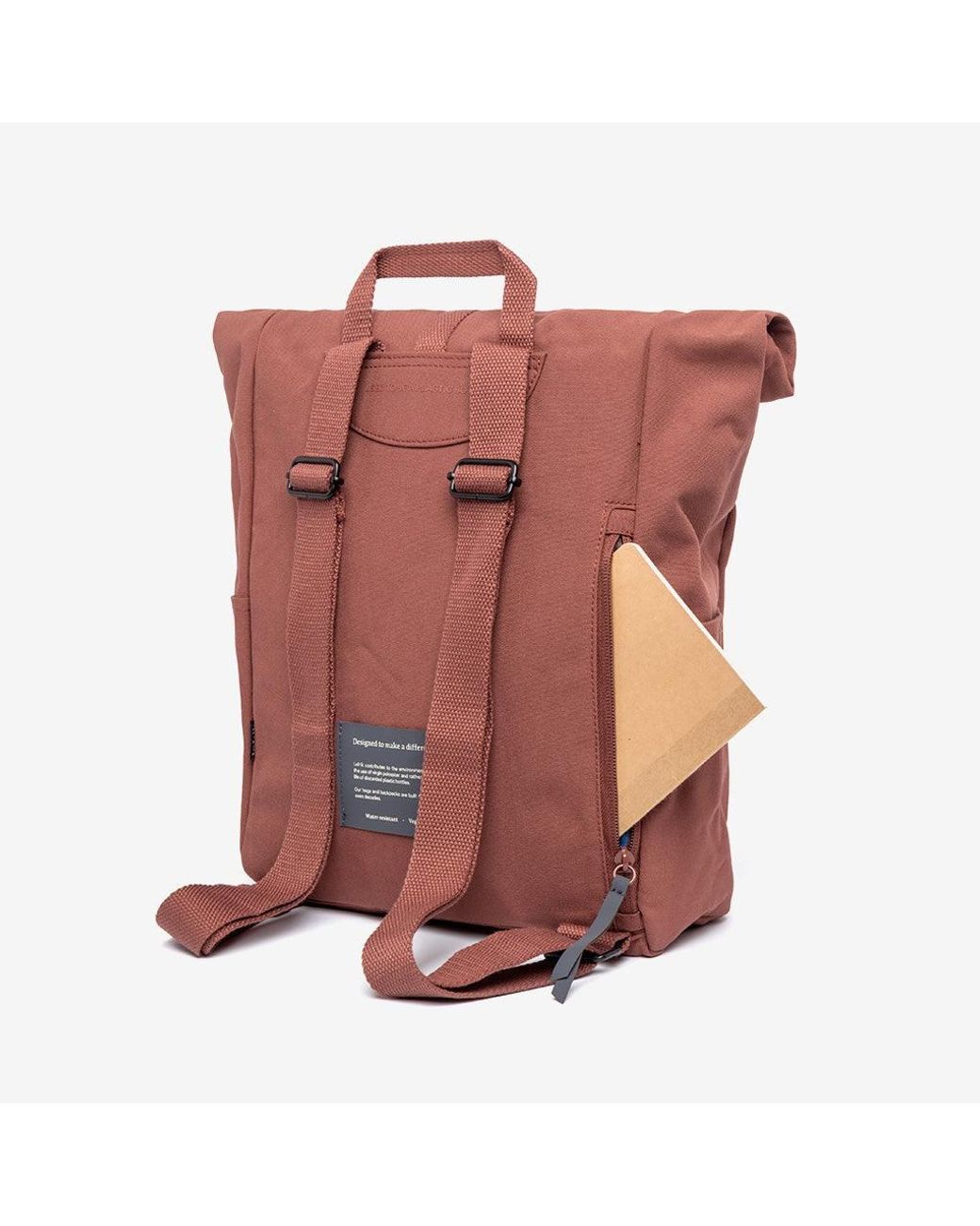 Lefrik Pink Roll Mini Backpack Bronze for men
