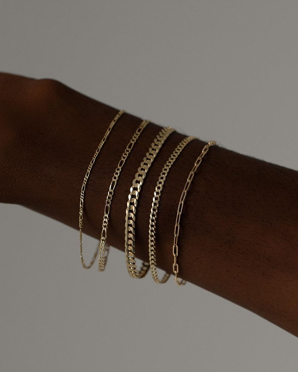 Öugie Metallic The Paperclip Chain Bracelet