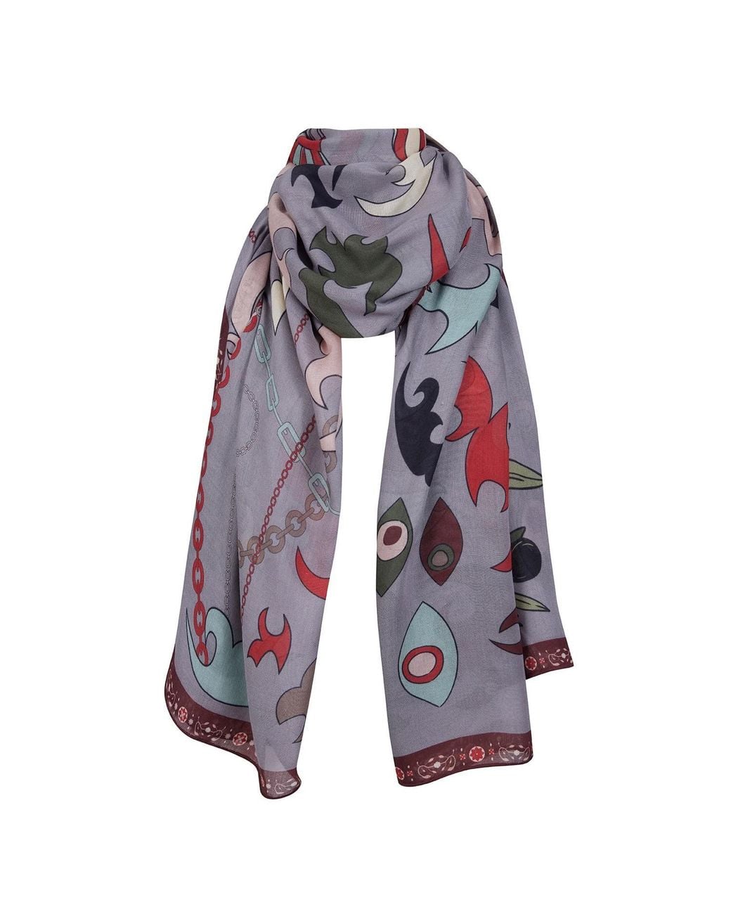 Iodes Blue Shadow Shawl