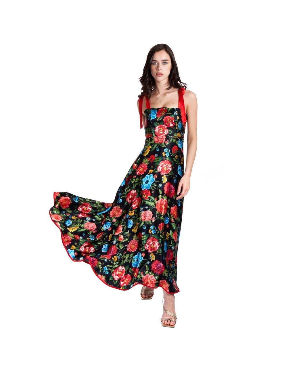 Sofia Tsereteli Red Evening Gown