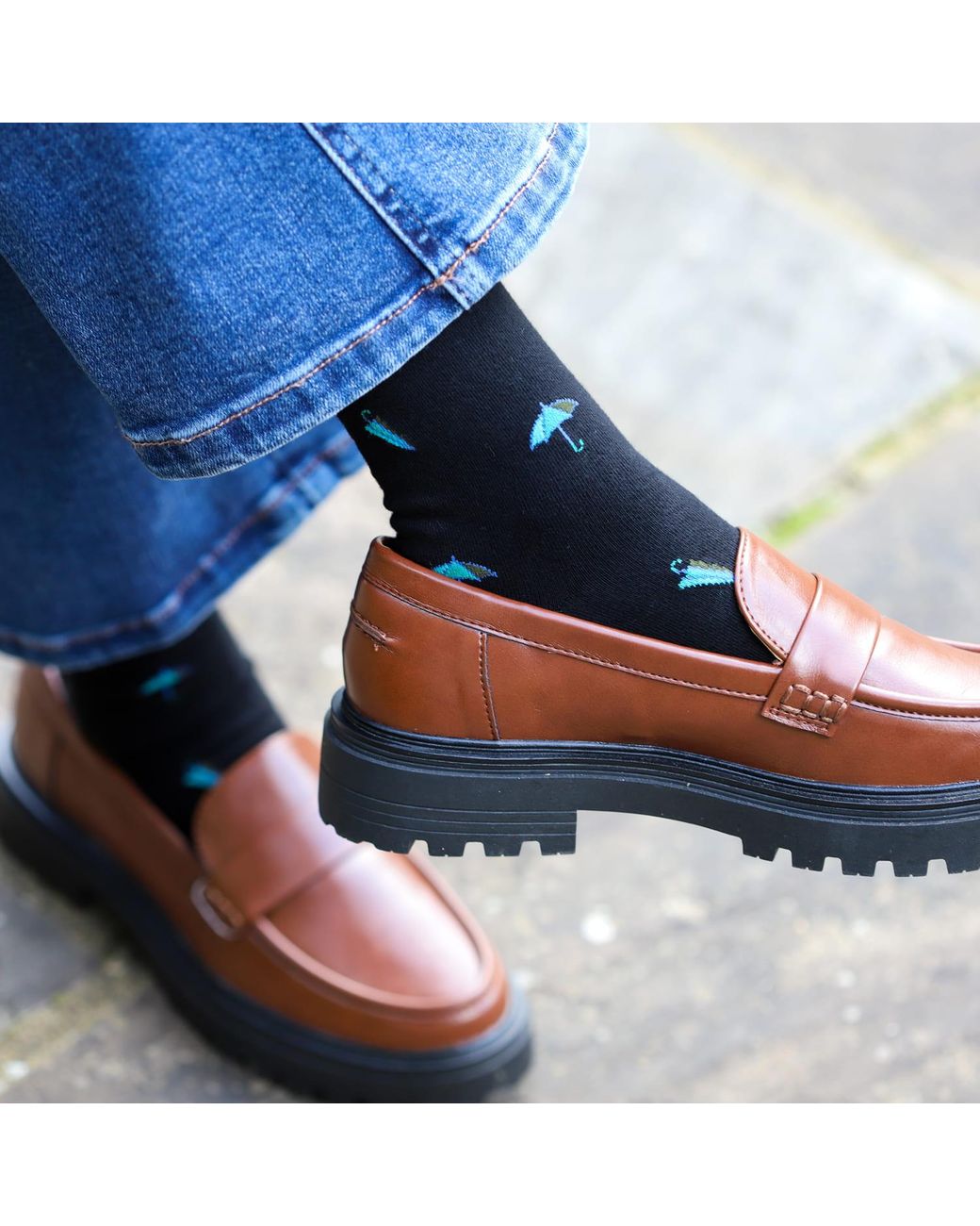 Peper Harow - Made in England Green Umbrella Gift Box