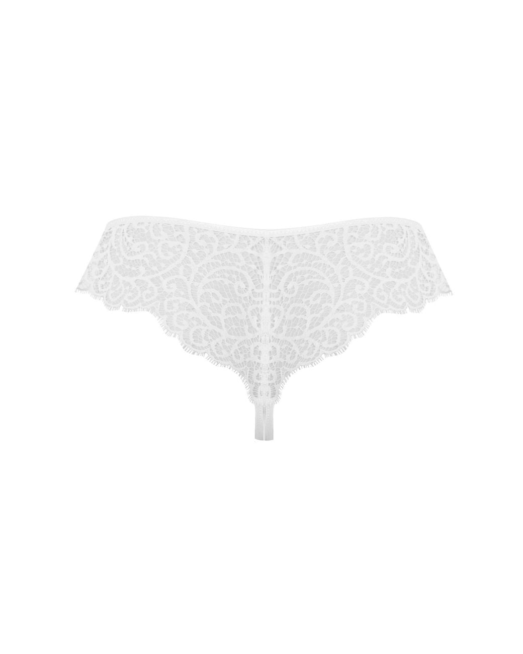Perilla Lingerie White Last Chance Thongs