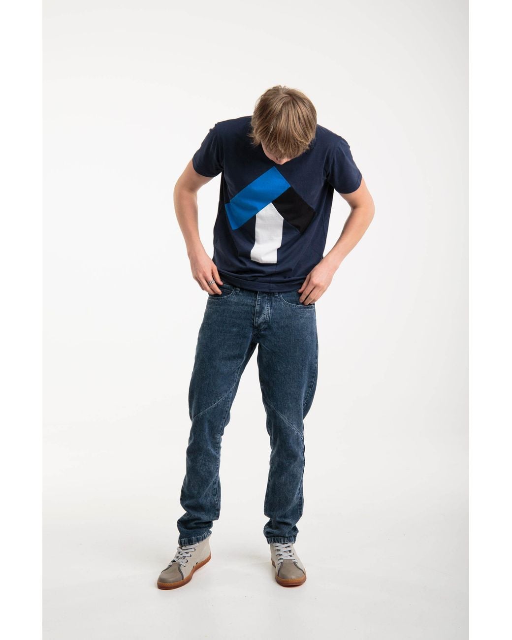 Reet Aus Blue T-Shirt For Arrow for men