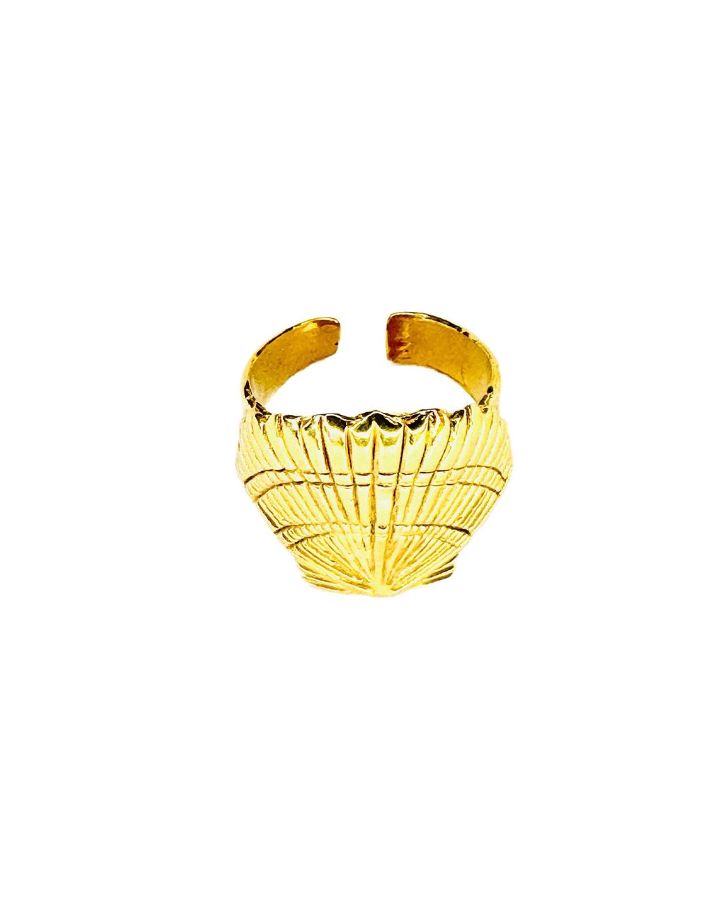 Lexi Jewelry Yellow Scallop Shell Ariel Ring