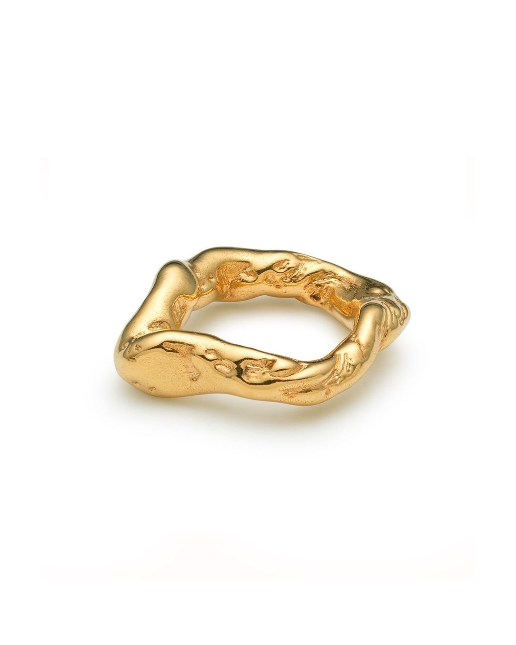 EVA REMENYI Metallic Talisman Flow Ring