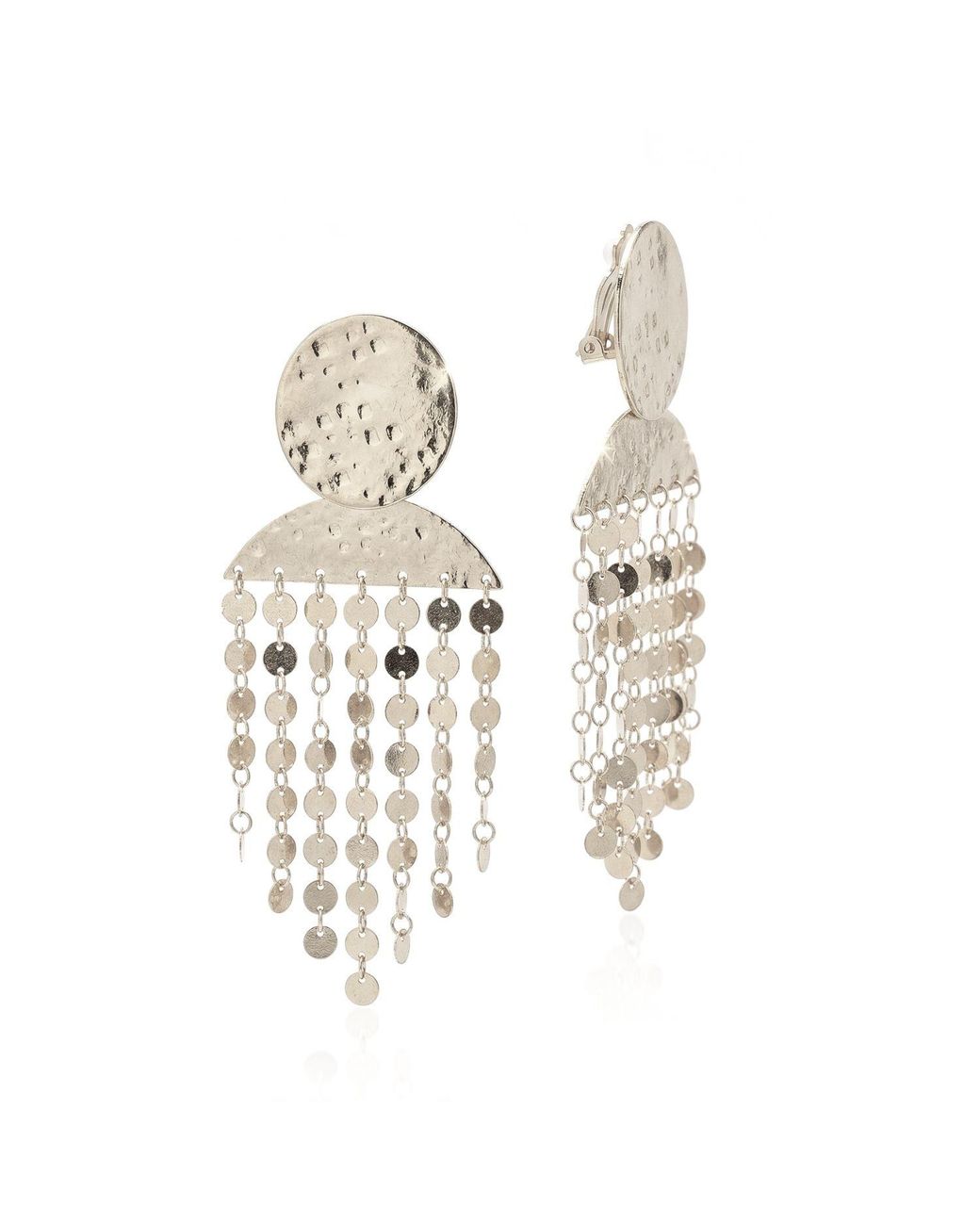 Jaredjamin Metallic Koren Clip On Earrings