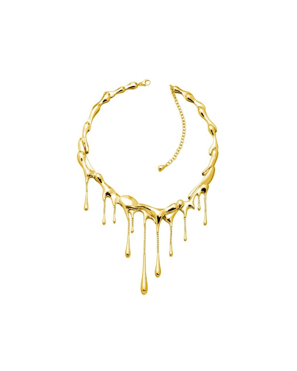 Lucy Quartermaine White Multi Drop Necklace